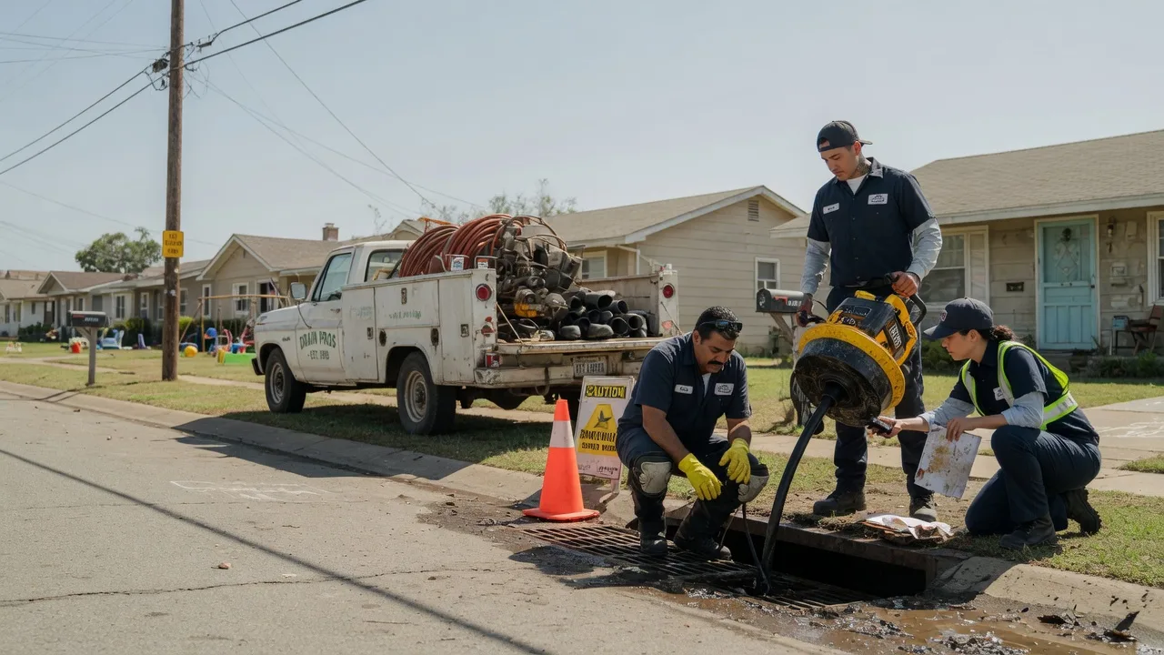 Drain Cleaning in Hammon, OK near me